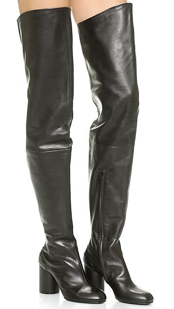 margiela tabi boots replica men|maison margiela thigh high boots.